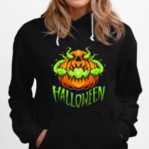 Scary Pumpkin Head Hoodie