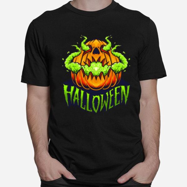 Scary Pumpkin Head T-Shirt