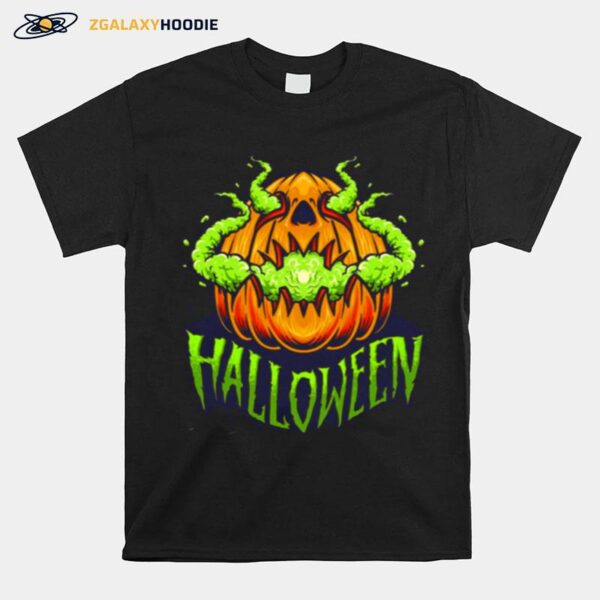 Scary Pumpkin Head T-Shirt