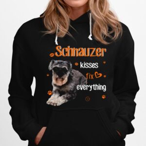 Schnauzer Kisses Fix Everything Hoodie