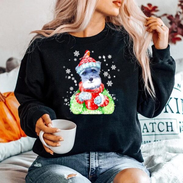 Schnauzer Warm Winter Christmas Dog Lover Sweater