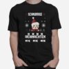 Schnurrige Weihnachten Ugly Christmas T-Shirt