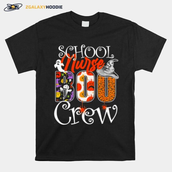 School Nurse Boo Crew Halloween School Nurse Party Costume T-Shirt