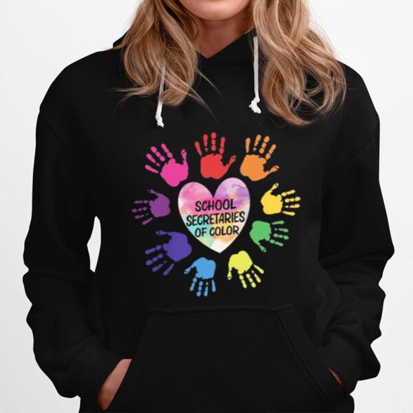 School Secretaries Of Color Hoodie