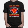 School Social Worked By Day Superhero By Night T-Shirt