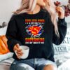 School Social Worker By Day Superhero By Night Superman Sweater