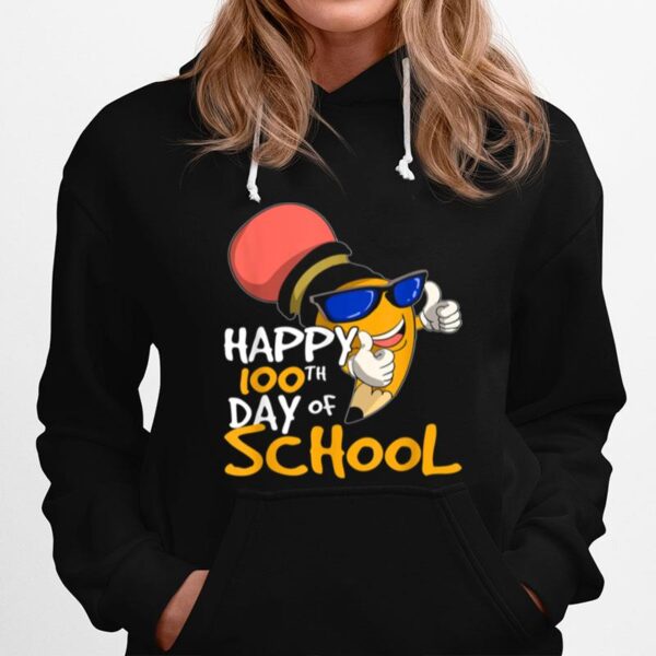 School Teacher Student Girls Boys 100Th Day Of School Hoodie