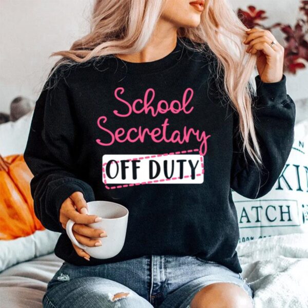 Schulsekretar Dienstfrei Sommerferien Urlaubsspruch Langarmshirt Sweater