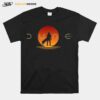 Sci Fi Movie Sunset Dune Movie T-Shirt