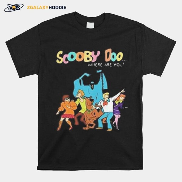 Scooby Doo Cartoon Where Are You T-Shirt