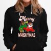 Scotch Whisky Drinking Santa Claus Funny Christmas Hoodie