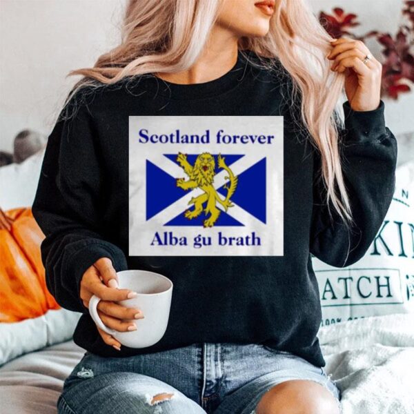 Scotland Forever Alba Gu Brath Sweater