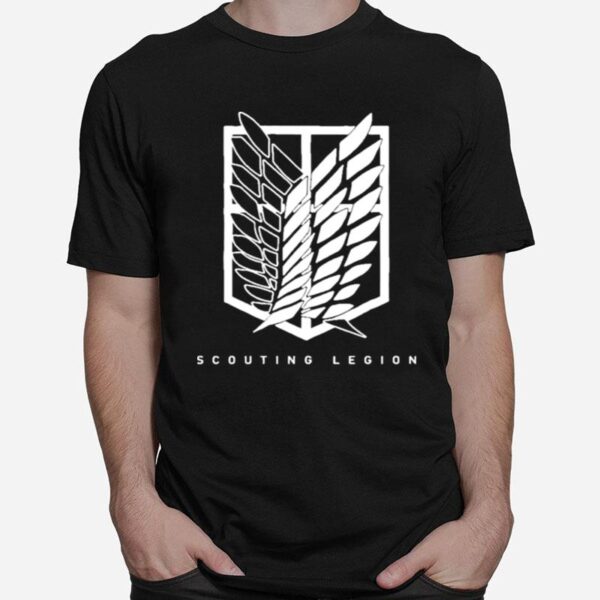 Scouting Legion Attack On Titan Scouting Legion Cosplay Shingeki No Kyojin Casual T-Shirt