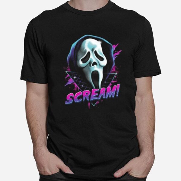 Scream Movie Ghost Face Mask T-Shirt