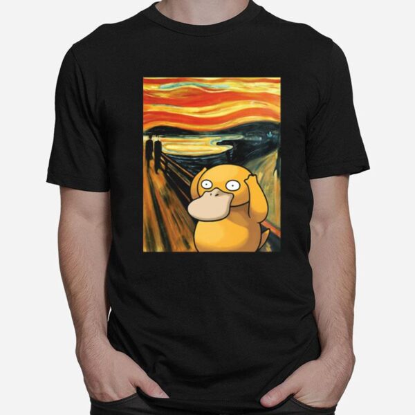 Scream Pokemon Psyduck T-Shirt