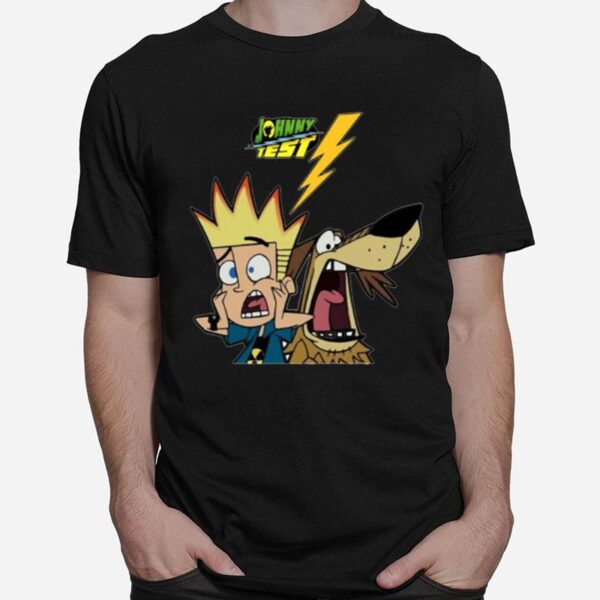 Screaming Johnny Test Netflix T-Shirt