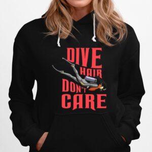 Scuba Dive Hair Dont Care Hoodie