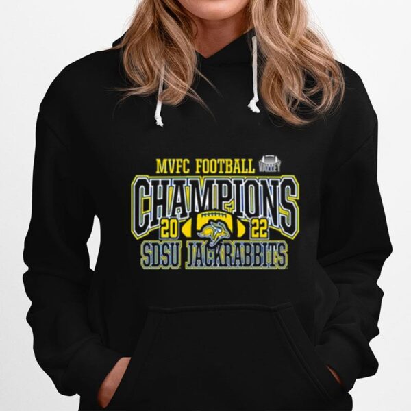 Sdsu Jackrabbits Champions Mvfc Football 2022 Hoodie