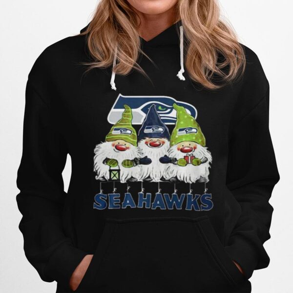 Seahawks Gnomies Christmas Hoodie