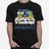 Seahawks Gnomies Christmas T-Shirt