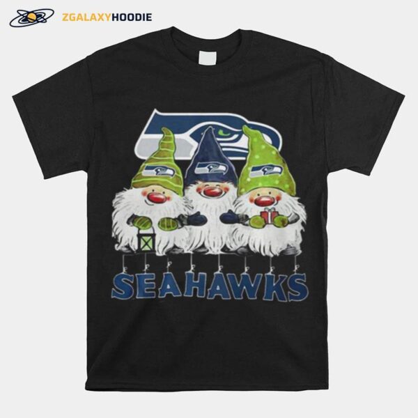 Seahawks Gnomies Christmas T-Shirt