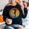 Seahorse Fish Nature Ocean Sea Vintage Distressed Retro Sweater