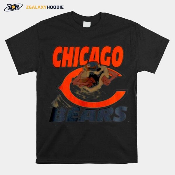 Sean Doolittle Tazmanian Taz Devil Chicago Bears Football Washington Nationals T-Shirt