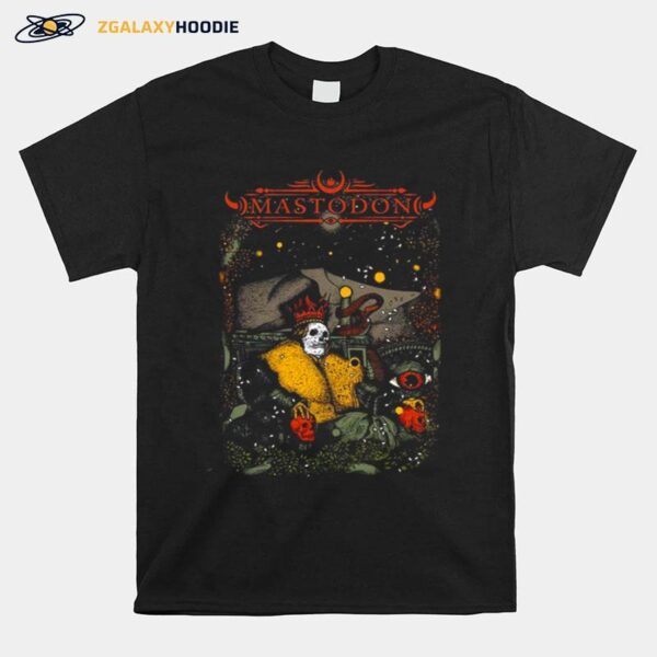 Seated Sovereign Art Mastodon Band T-Shirt