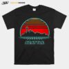 Seattle City Skyline Retro 80S Style Souvenir Vintage T-Shirt