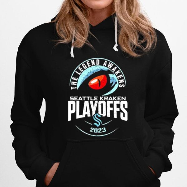 Seattle Kraken The Legend Awakens Playoffs 2023 Hoodie