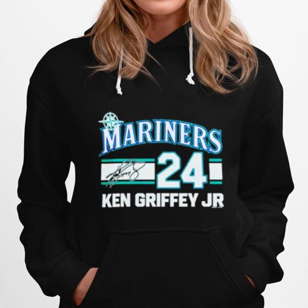 Seattle Mariners Ken Griffey Jr 2022 Signature Hoodie