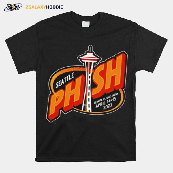Seattle Phish Climate Pledge Arena April 2023 T-Shirt