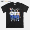 Seattle Seahawks Champion Metcalf Wilson And Lockett Signatures T-Shirt