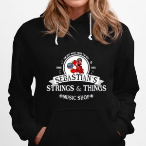 Sebastians Strings Things Music Shop Little Mermaid Hoodie