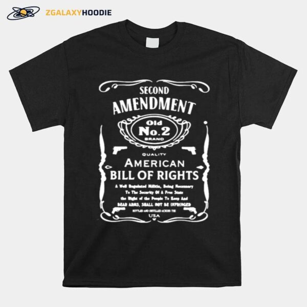 Second Amendment American Bill Of Rights T-Shirt