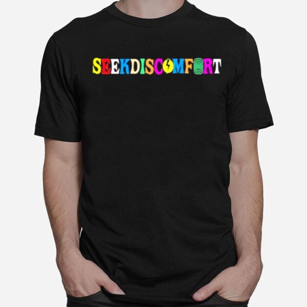 Seek Discomfort Travis Scott Astroworld Inspired T-Shirt