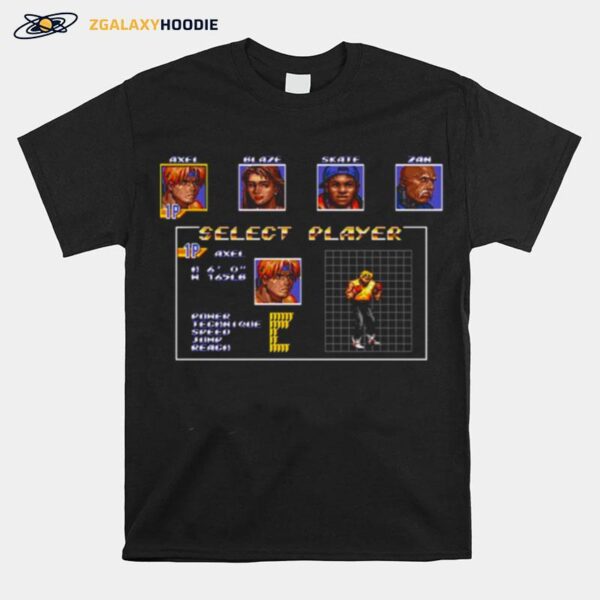 Select Axel Streets Of Rage 3 T-Shirt