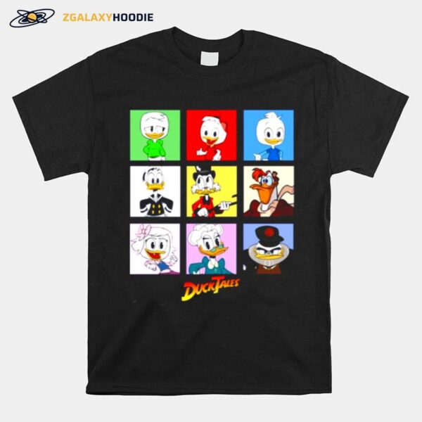 Select Your Characters Of Duck Tales Disney Donald Ducktales T-Shirt