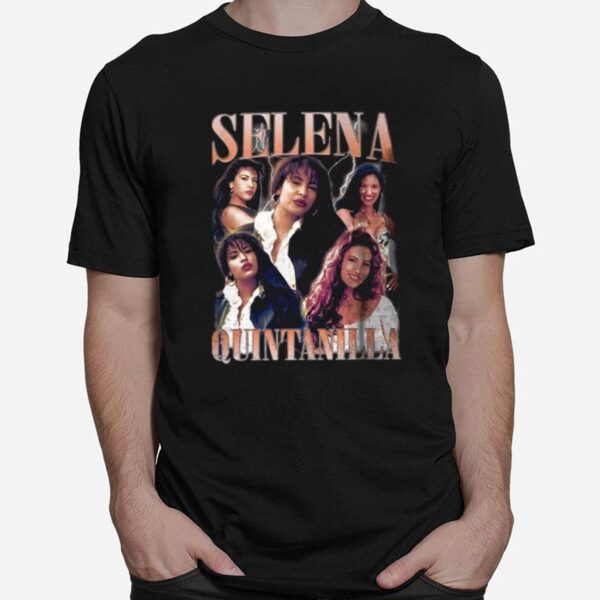 Selena Como La Flor Inspired Latina Af La Reina De Tejano Morena T-Shirt