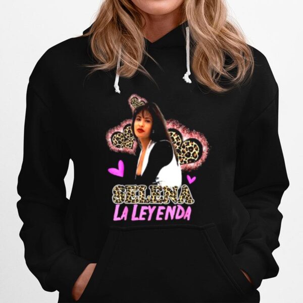 Selenas Quintanilla Leopard Love Retro Music Hoodie