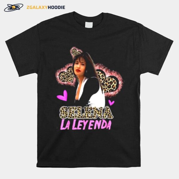 Selenas Quintanilla Leopard Love Retro Music T-Shirt