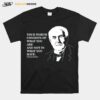 Self Worth Famous Motivational Quote Thomas Edison T-Shirt