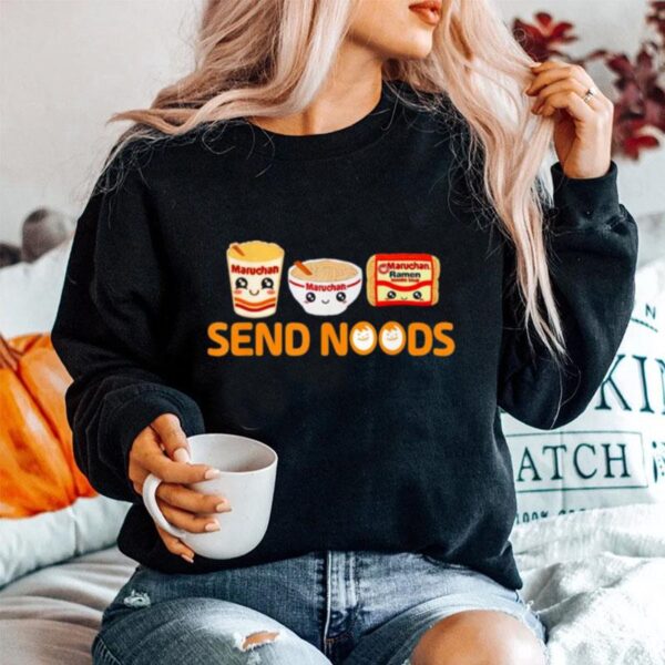 Send Noods Funny Food Ramen Noodle Sweater