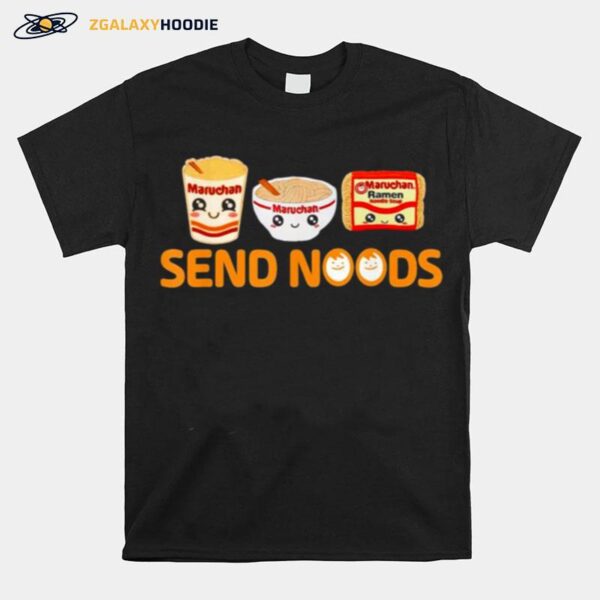 Send Noods Funny Food Ramen Noodle T-Shirt