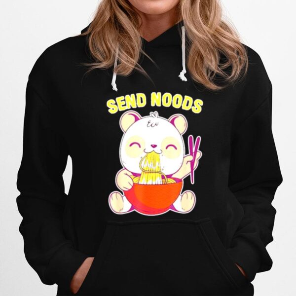 Send Noods Panda Eat Noodle Hoodie