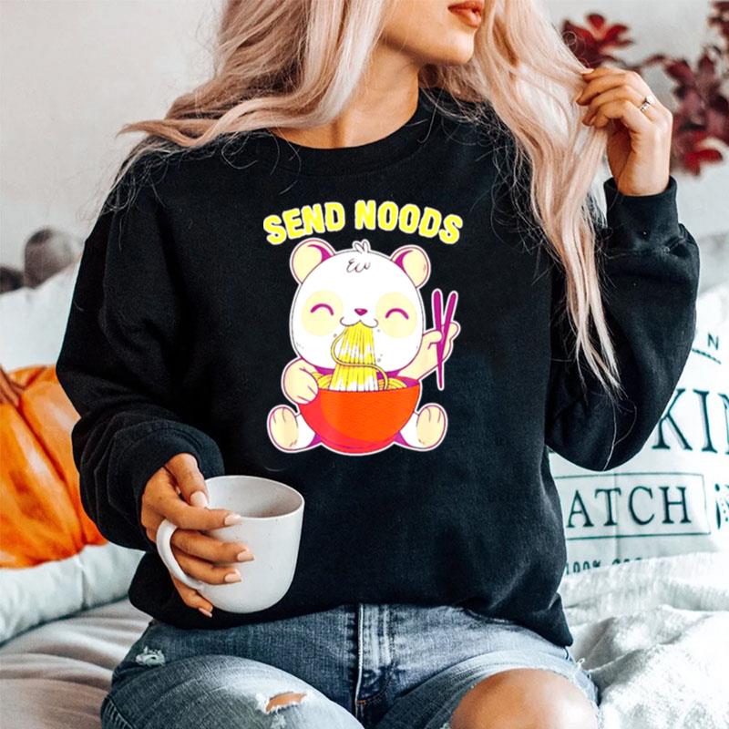 Send Noods Panda Eat Noodle Sweater