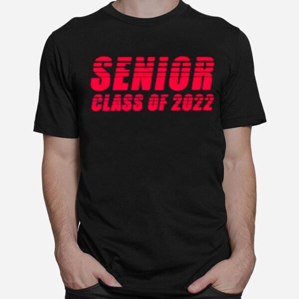 Senior Class Of 2022 Pink T-Shirt