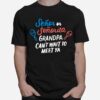 Senor Or Senorita Grandpa To Be Gender Reveal Abuelo Mexican T-Shirt