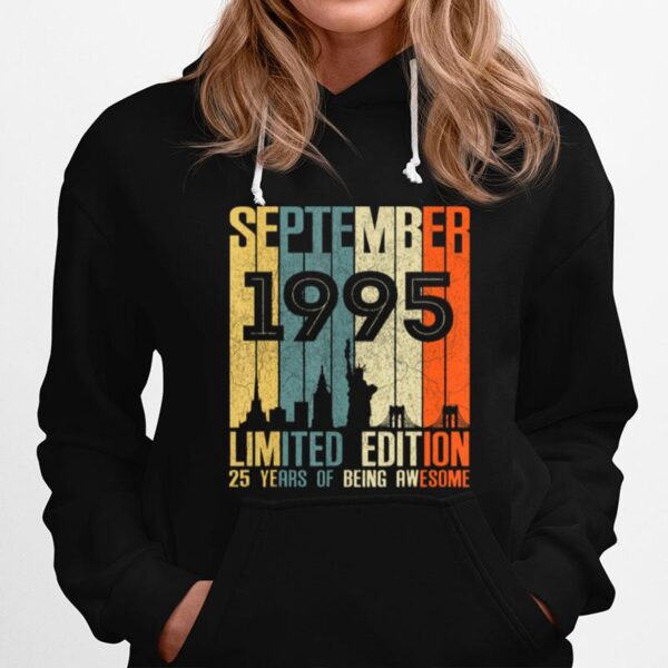 September 1995 Limited Edition 25 Years Of Being Anwesome Hoodie