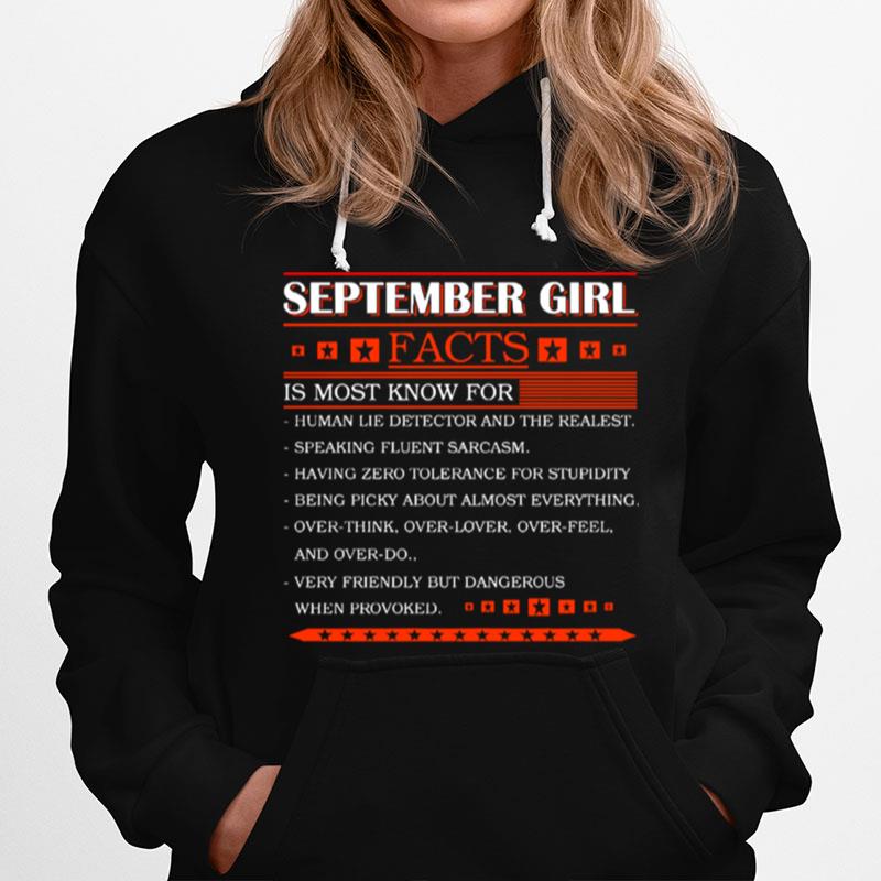 September Girl Facts Is Most Known For Human Lie Detector And The Realest Hoodie